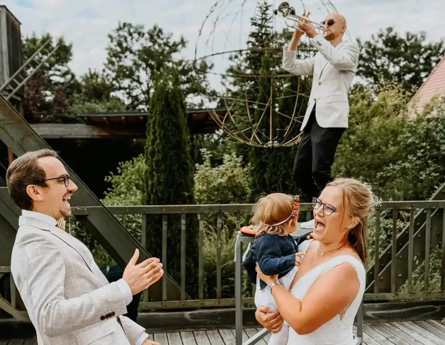 Claudia & Stefan mit FINNÉSS – Hochzeitsfeier